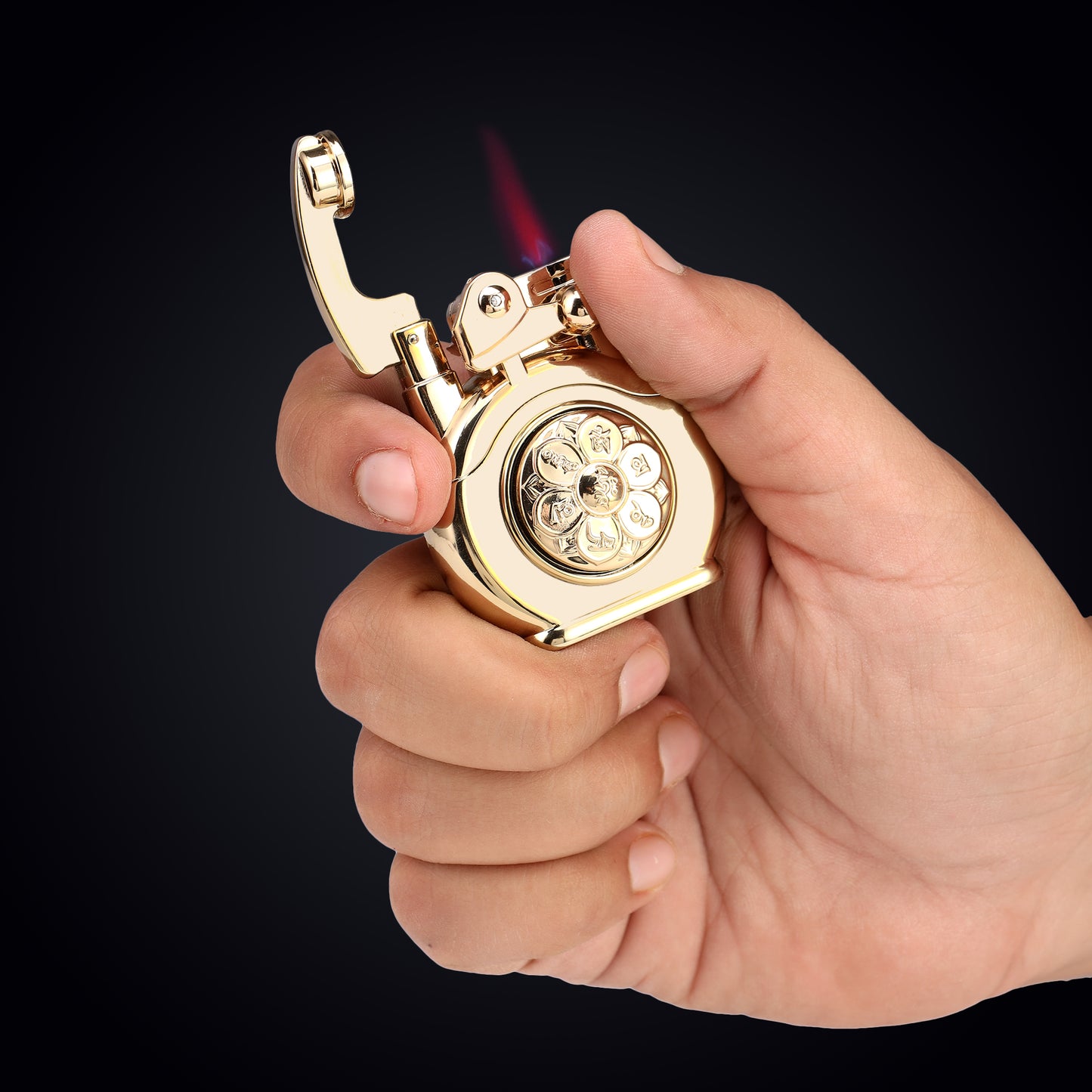 Spinner Premium Refillable Cigarette Lighter – Perfect for Gifting | First Dot