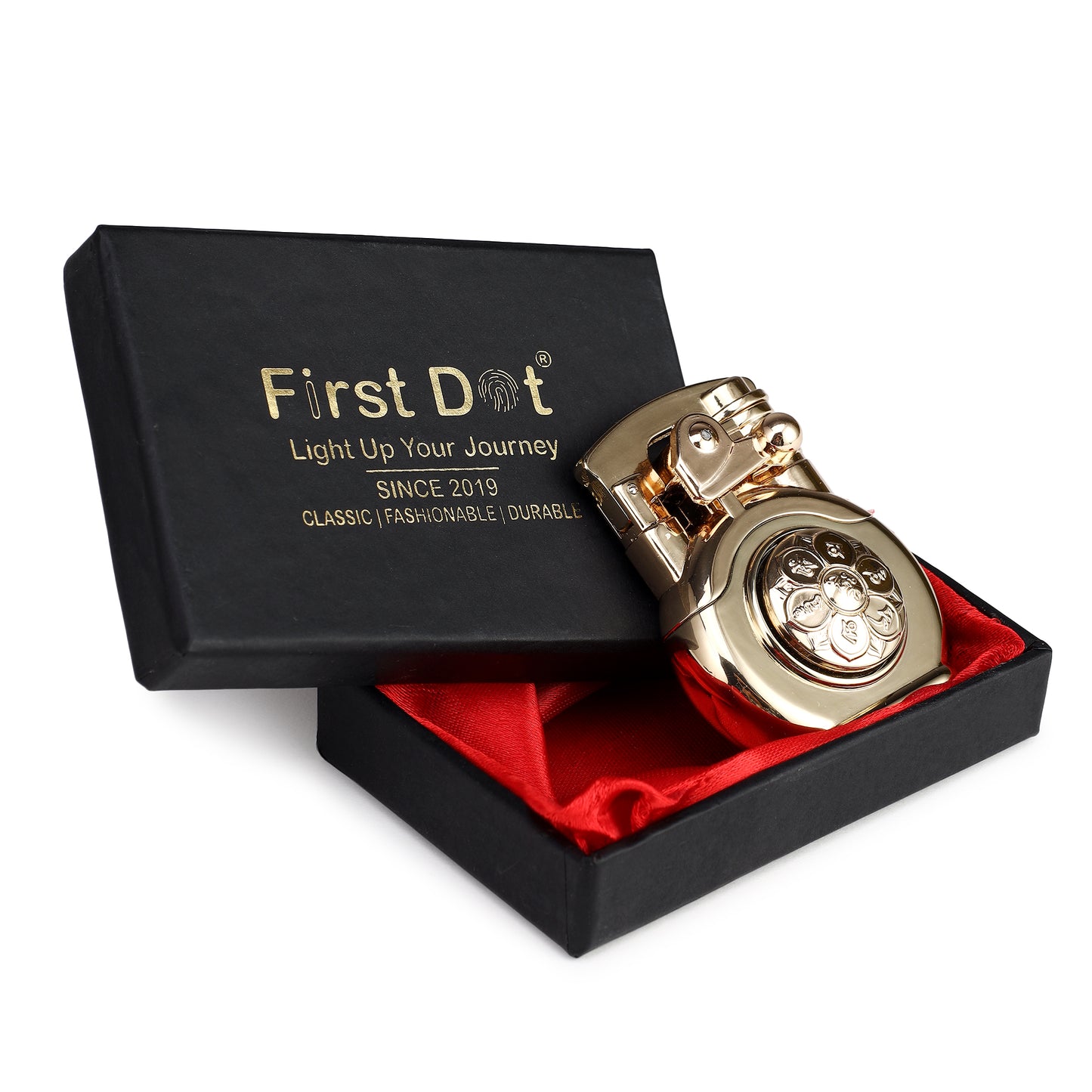 Spinner Premium Refillable Cigarette Lighter – Perfect for Gifting | First Dot