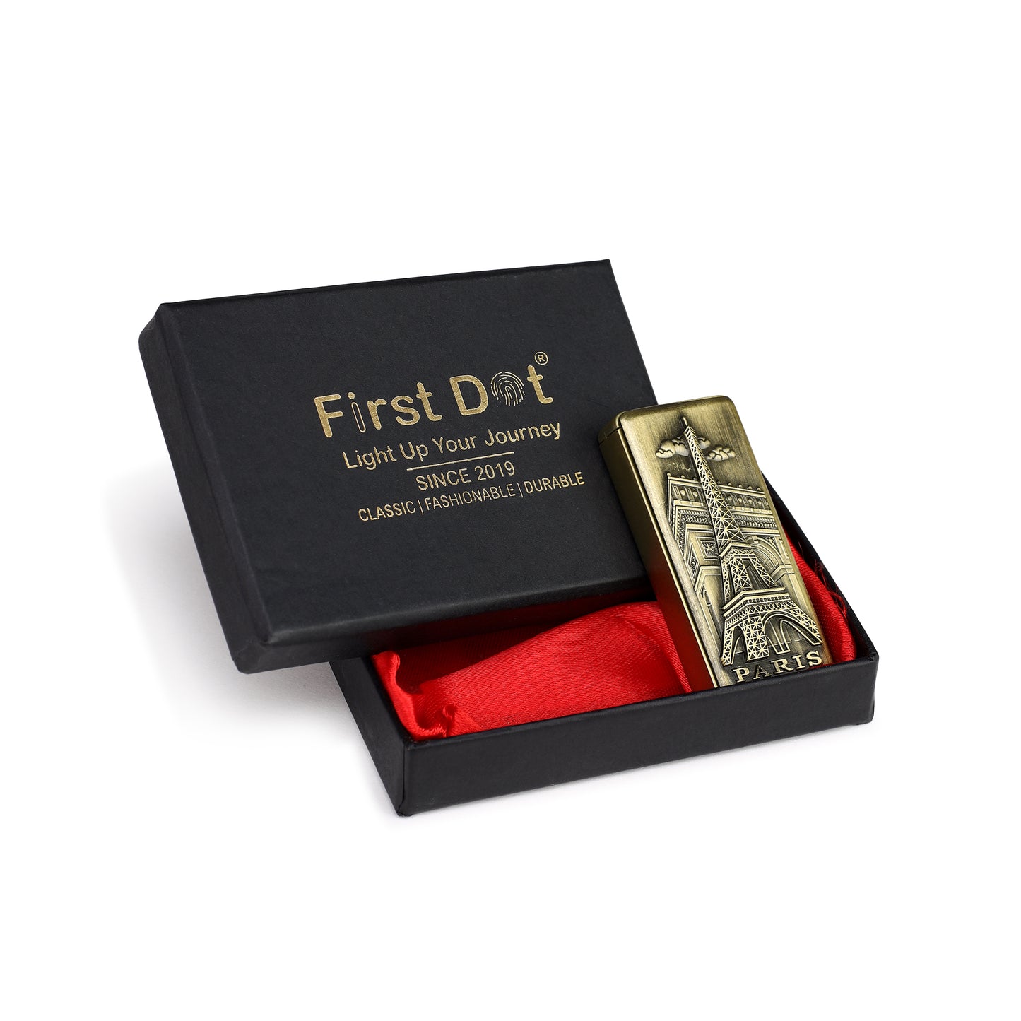 Eiffel Tower Paris Luxury Windproof Lighter | Men's Gift | First Dot