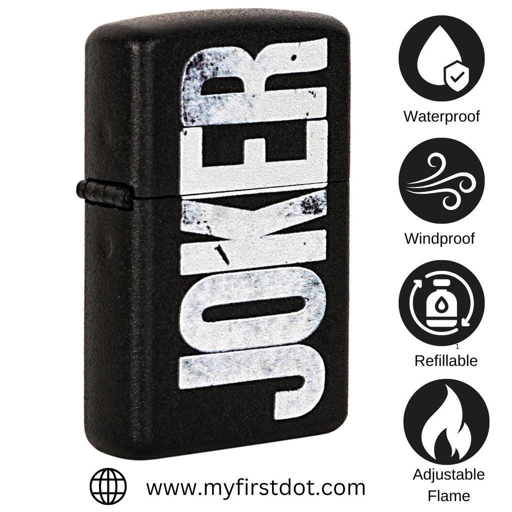 Joker Classic Lighter Windproof Cigarette Lighter