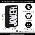 Joker Classic Lighter Windproof Cigarette Lighter