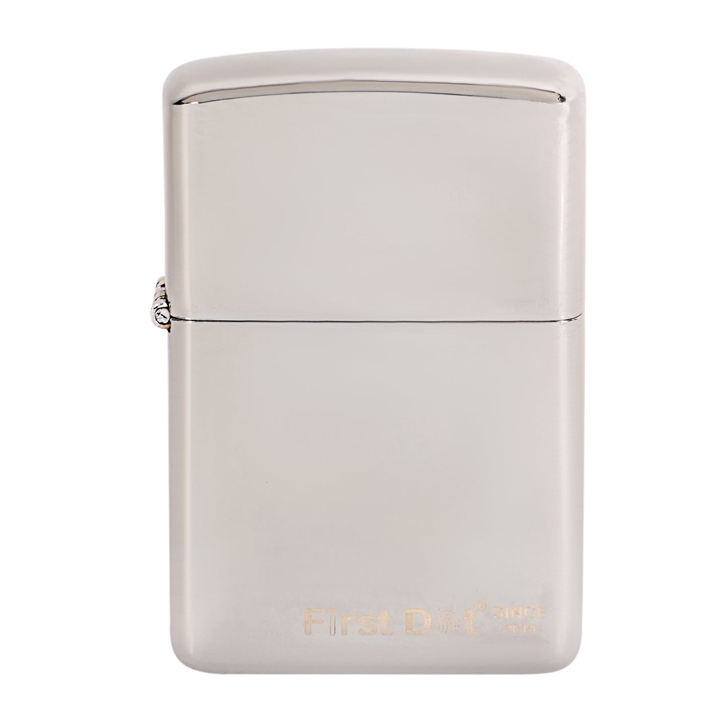 Classic Street Chrome Silver Windproof Cigarette Lighter | First Dot