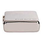 Classic Street Chrome Silver Windproof Cigarette Lighter | First Dot