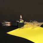 Matte Black Premium Refillable Cigarette Lighter – Perfect for Gifting | First Dot