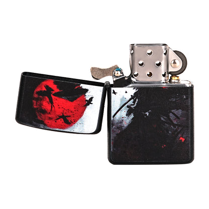 Samurai Warrior Premium Refillable Cigarette Lighter – Perfect for Gifting | First Dot