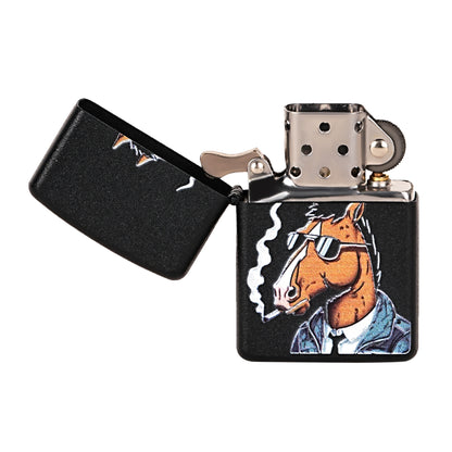 Smoke Horse Premium Refillable Cigarette Lighter – Perfect for Gifting | First Dot