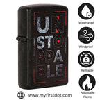First Dot "Unstoppable" Windproof Cigarette Lighter