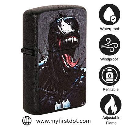 Venom Premium Refillable Cigarette Lighter – Perfect for Gifting | First Dot