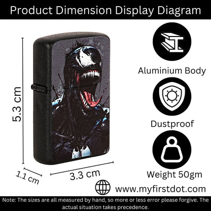 Venom Premium Refillable Cigarette Lighter – Perfect for Gifting | First Dot