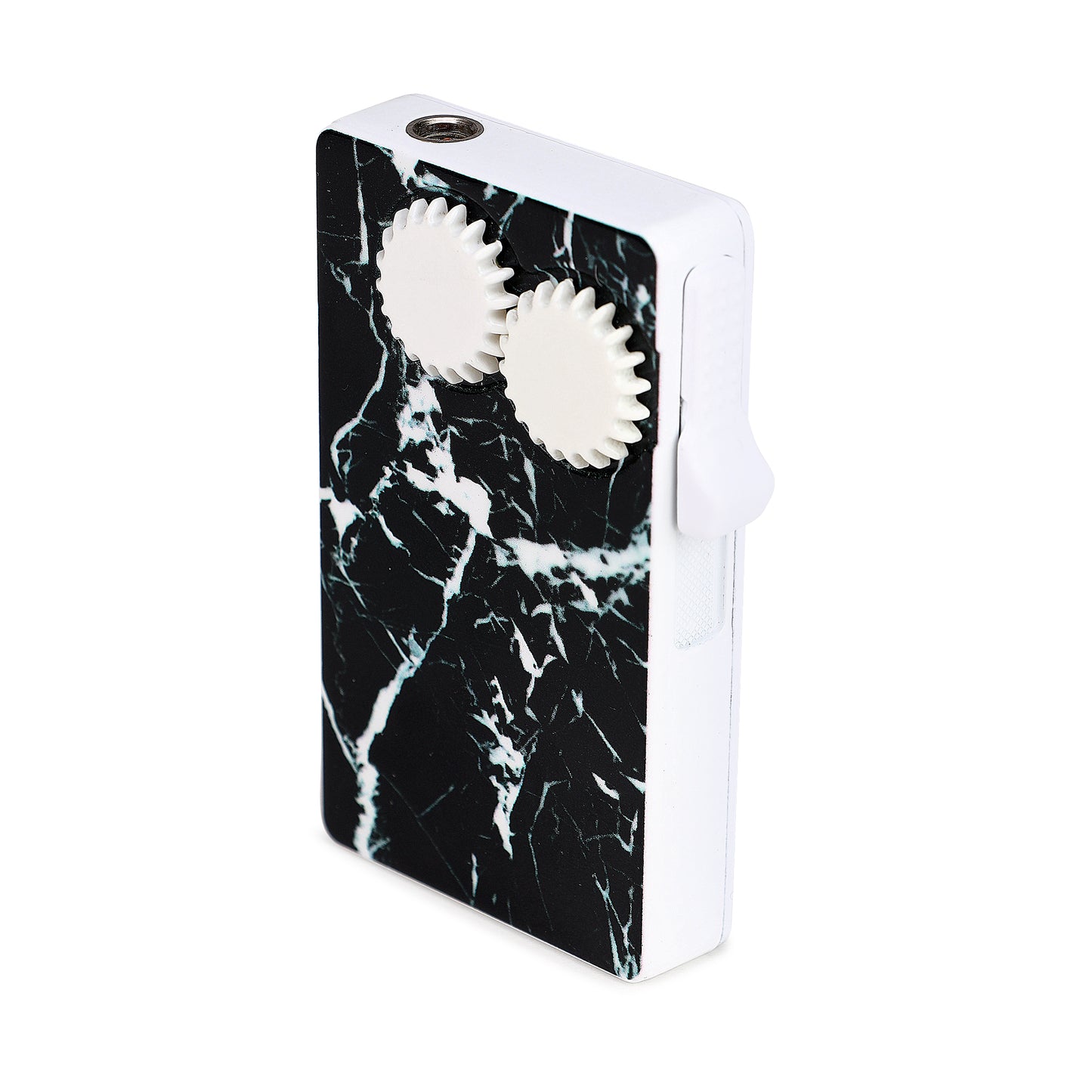Sky Abstract Marble Glass Premium Refillable Cigarette Lighter – Perfect for Gifting | First Dot