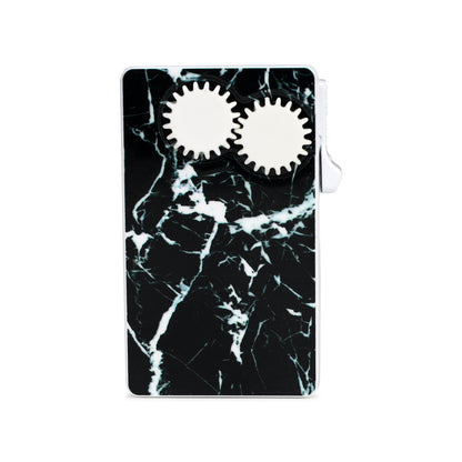Sky Abstract Marble Glass Premium Refillable Cigarette Lighter – Perfect for Gifting | First Dot