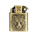 Tiger Eye Embossed Premium Refillable Cigarette Lighter – Perfect for Gifting | First Dot