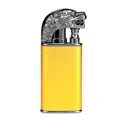 First Dot Double Flame Luxury Windproof Lighter Gift for Men - Pocket Lighter