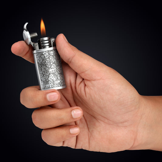 Vintage Grinding Wheel Premium Refillable Cigarette Lighter – Perfect for Gifting | First Dot