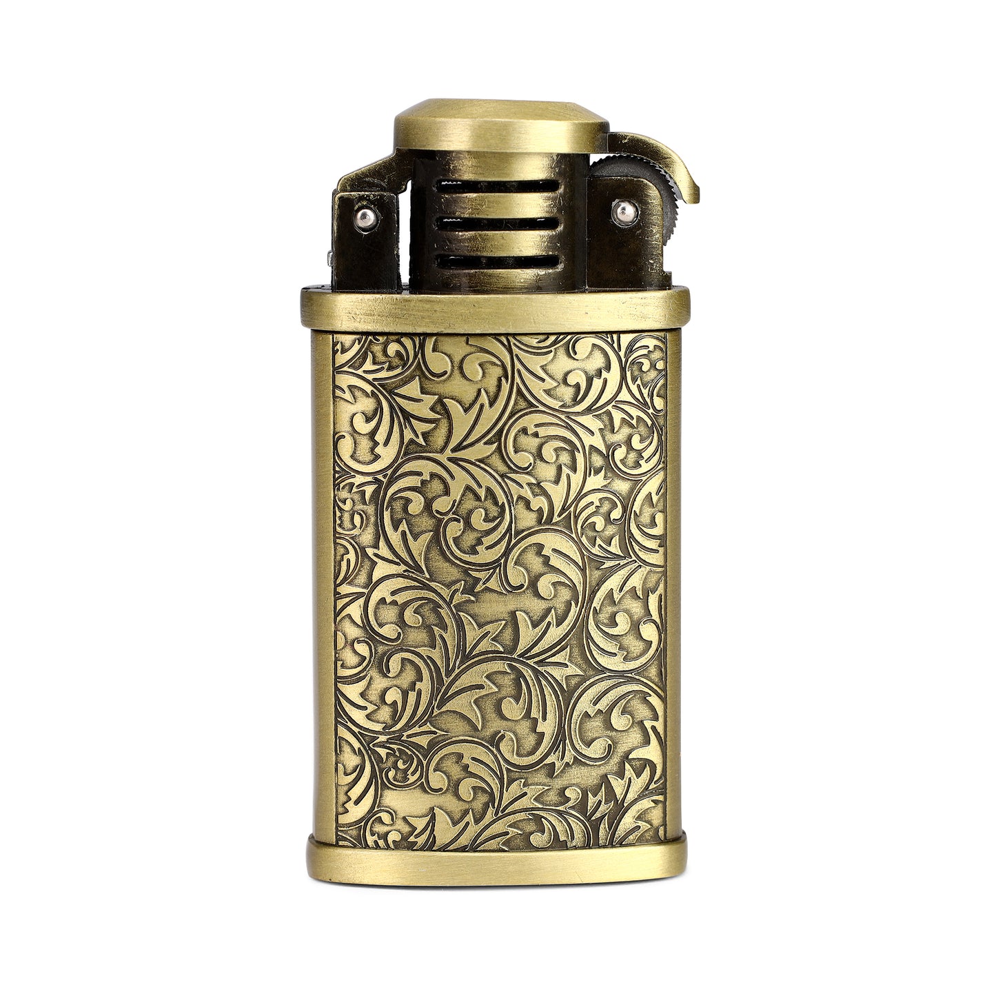First Dot Premium Vintage Grinding Wheel Cigarette Lighter – Perfect for Gifting