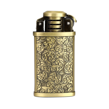 First Dot Premium Vintage Grinding Wheel Cigarette Lighter – Perfect for Gifting