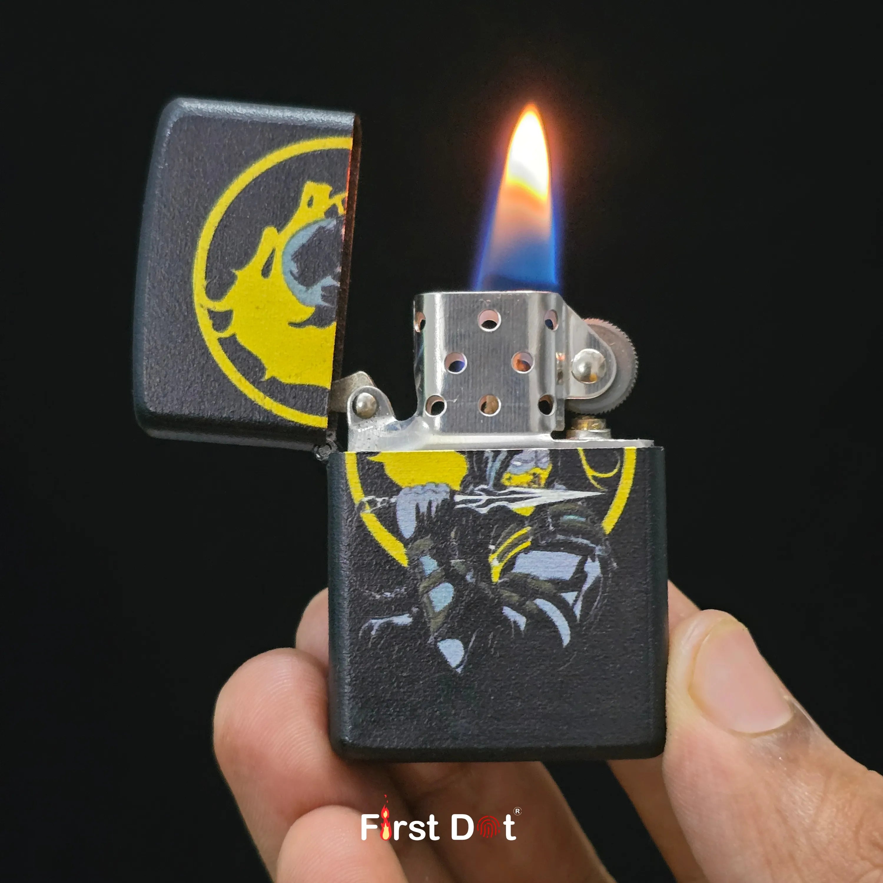 First Dot Mortal Gaming Fighter Lighters Pack of 2