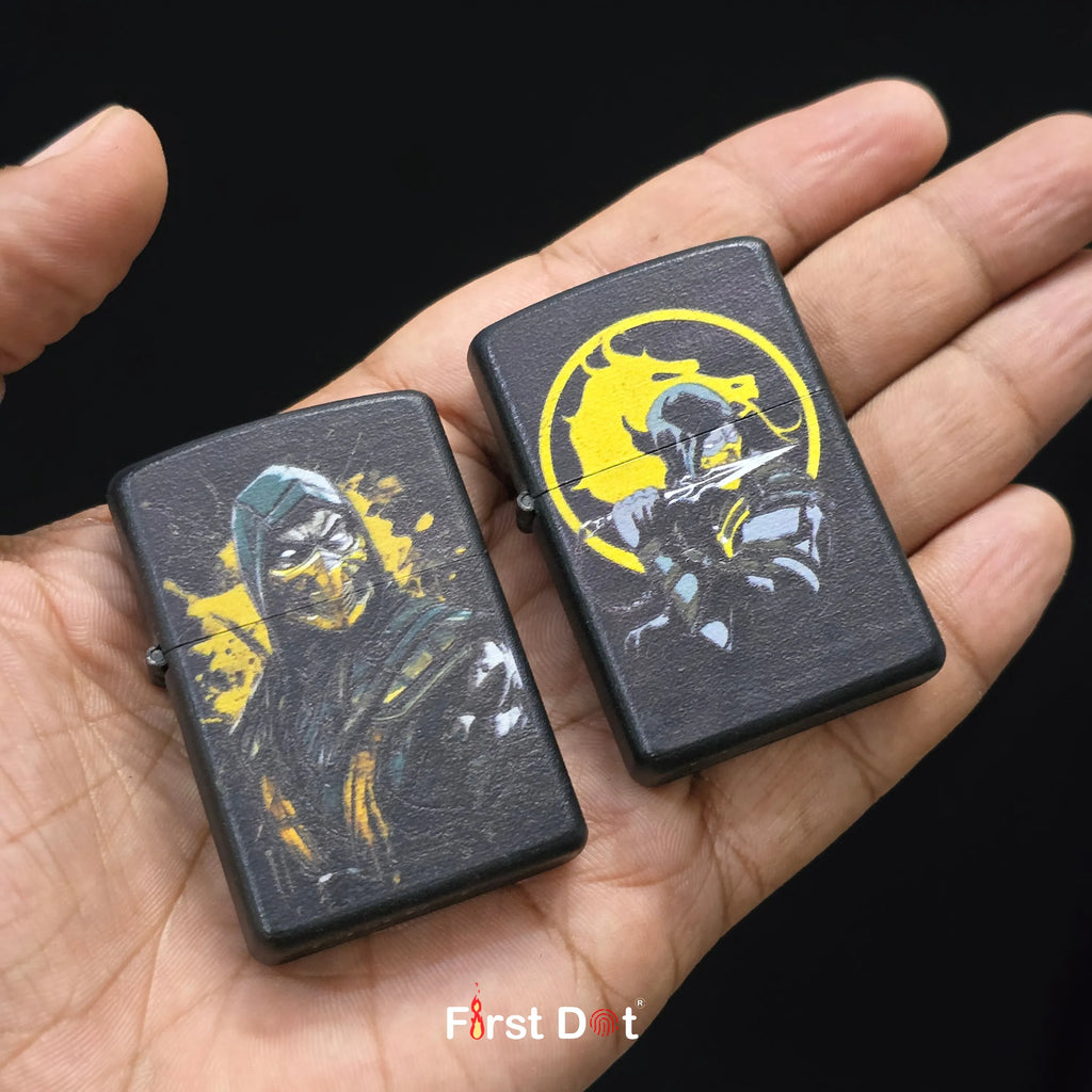 First Dot Mortal Gaming Fighter Lighters Pack of 2