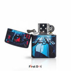 Neon Rider City Printed Cigarette Lighter