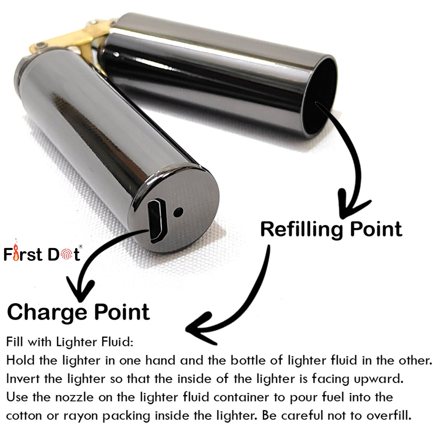 Nunchaku Electric Lighter + Liquid Fluid Metal