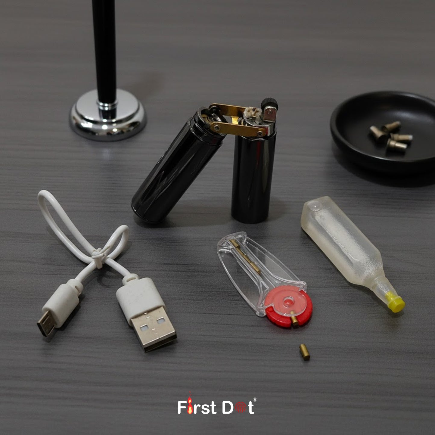 Nunchaku Electric Lighter + Liquid Fluid Metal