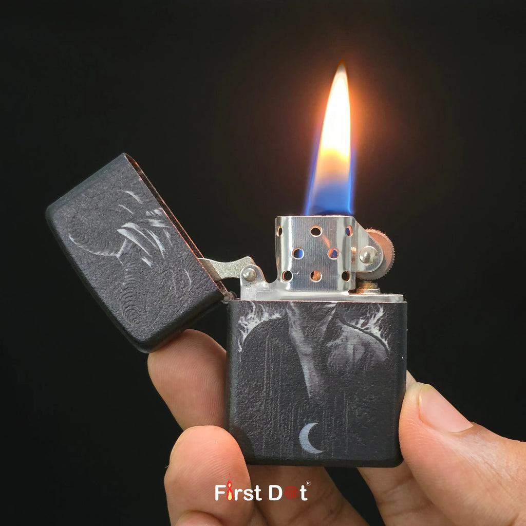 First Dot Occult Skull & Ram Lighters Pack of 2