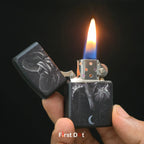 First Dot Occult Skull & Ram Lighters Pack of 2
