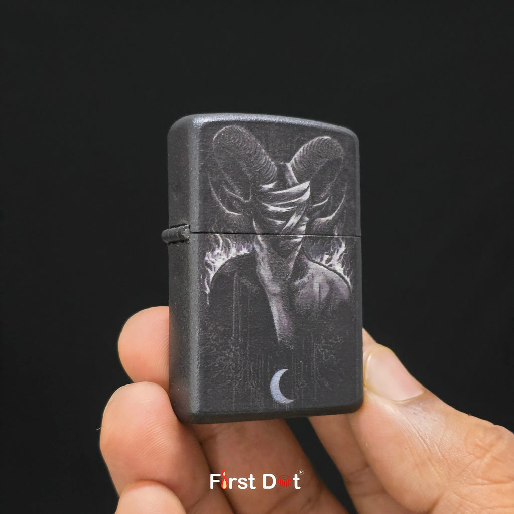 First Dot Occult Skull & Ram Lighters Pack of 2
