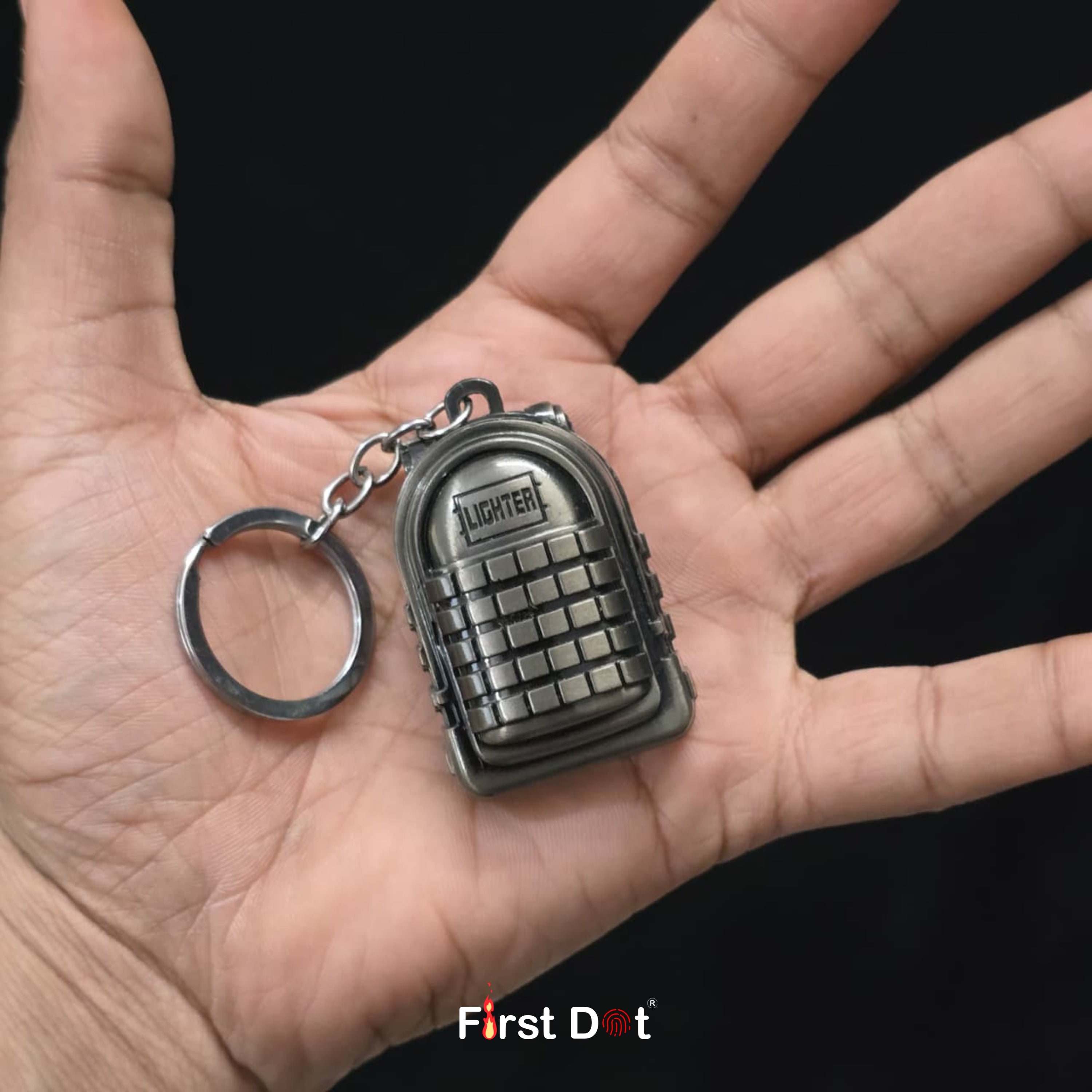 PUBG Bag Keychain Cigarette Lighter