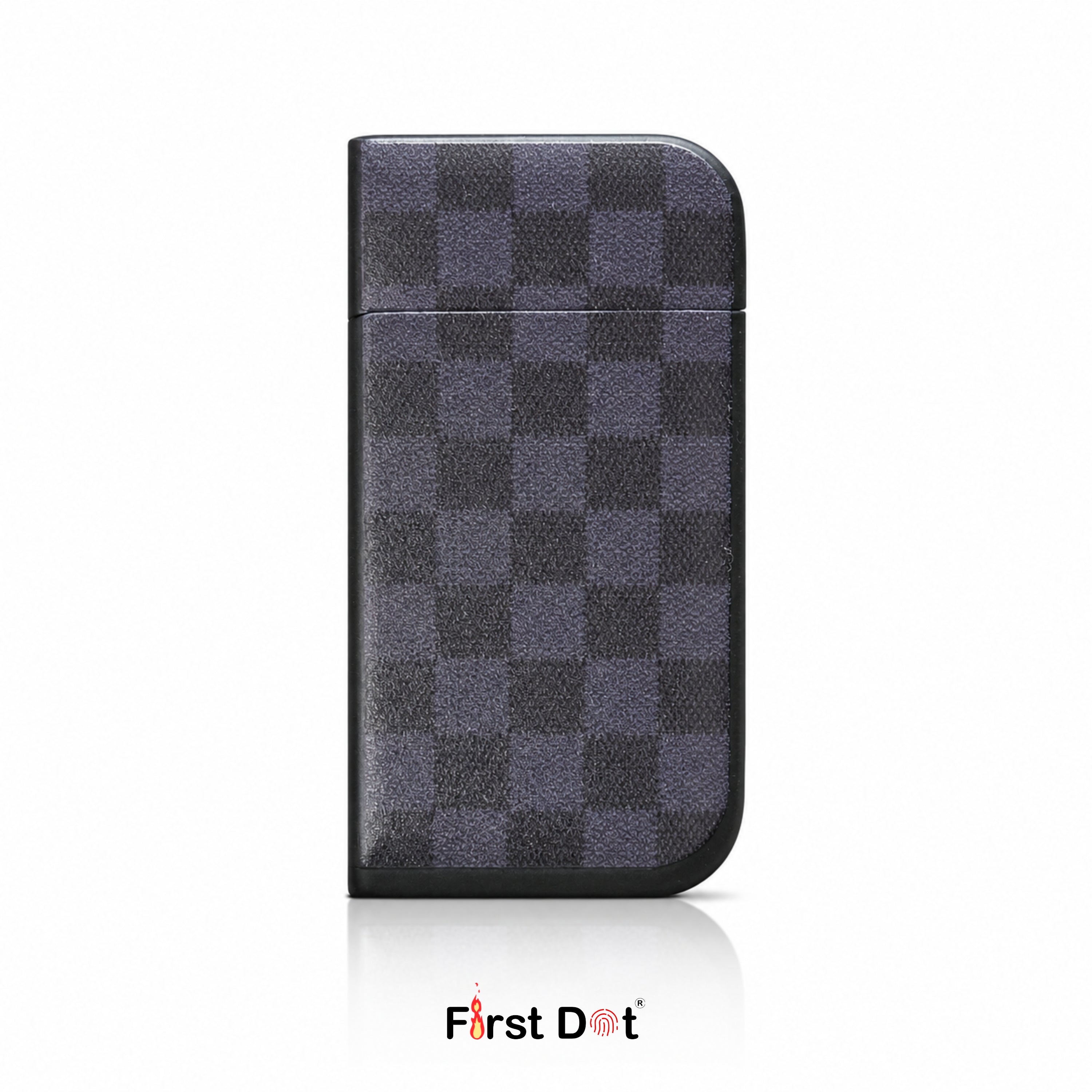 First Dot Pattern Series Windproof Blue Jet Flame Lighter