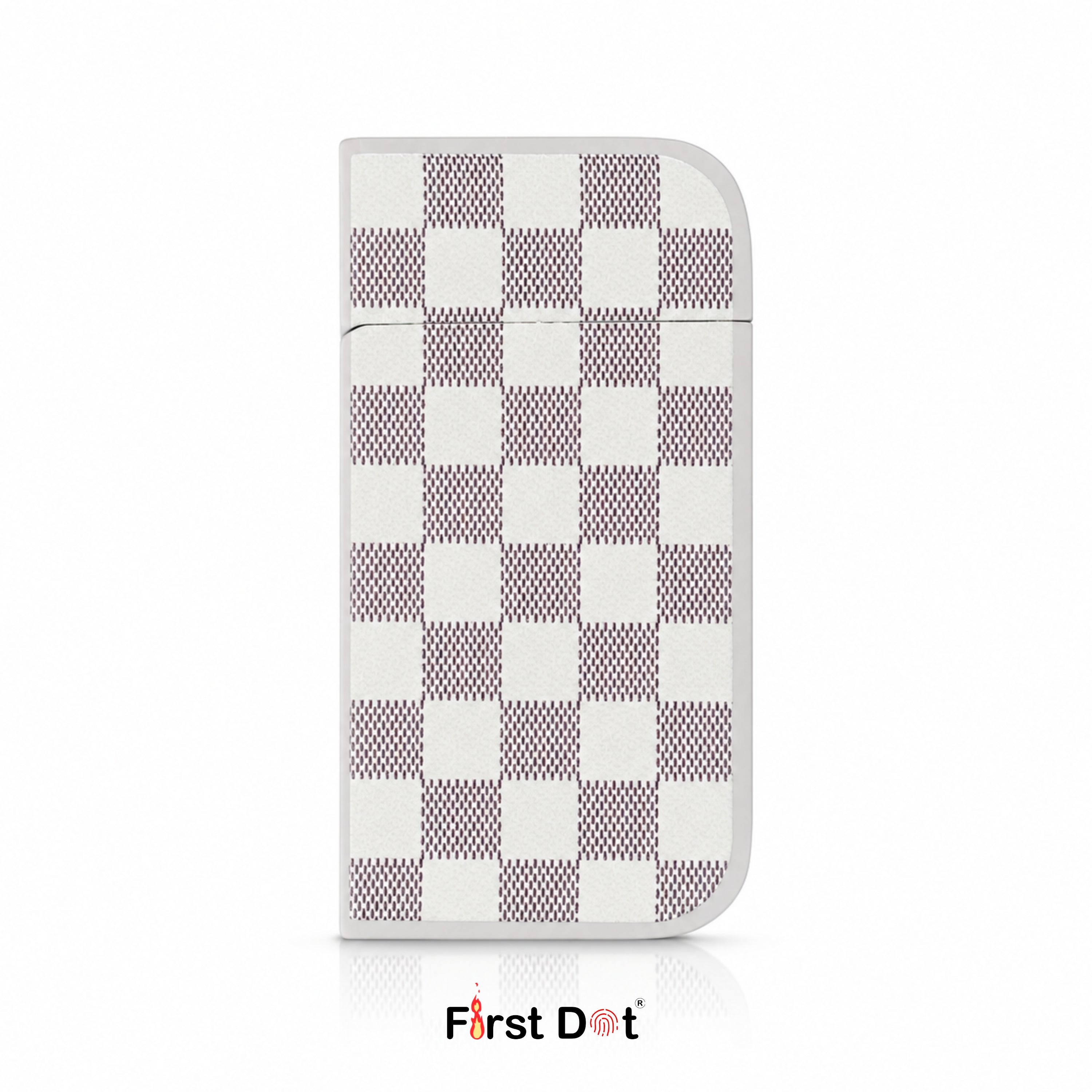 First Dot Pattern Series Windproof Blue Jet Flame Lighter