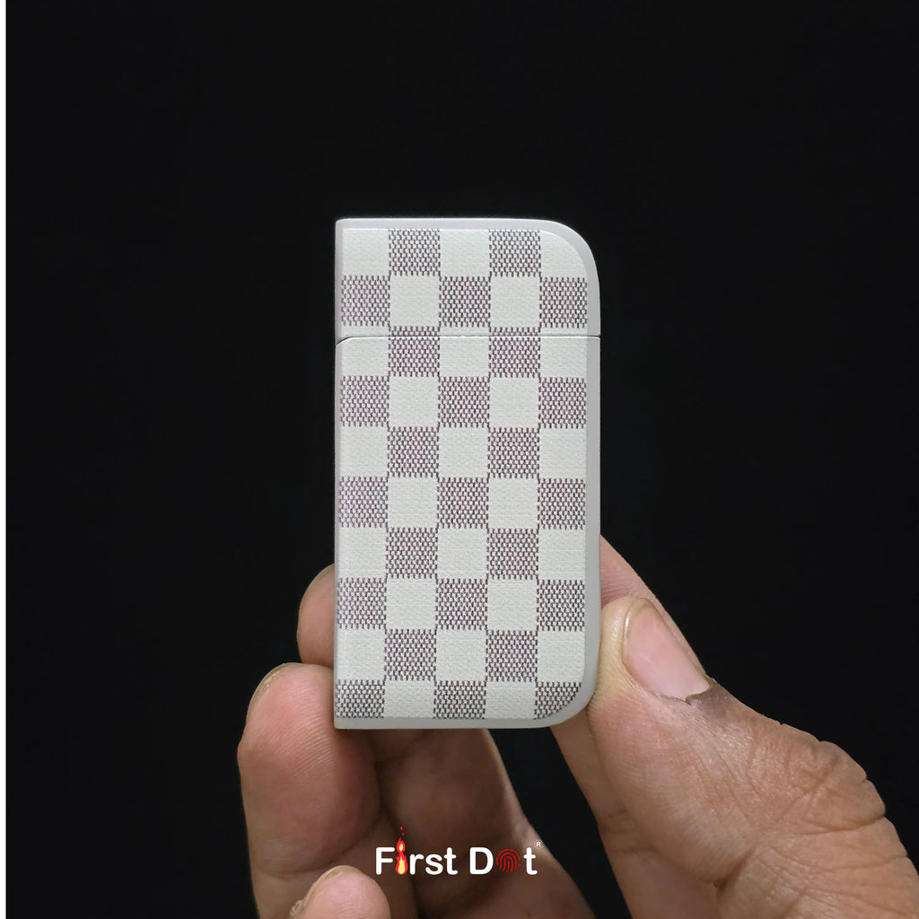 First Dot Pattern Series Windproof Blue Jet Flame Lighter