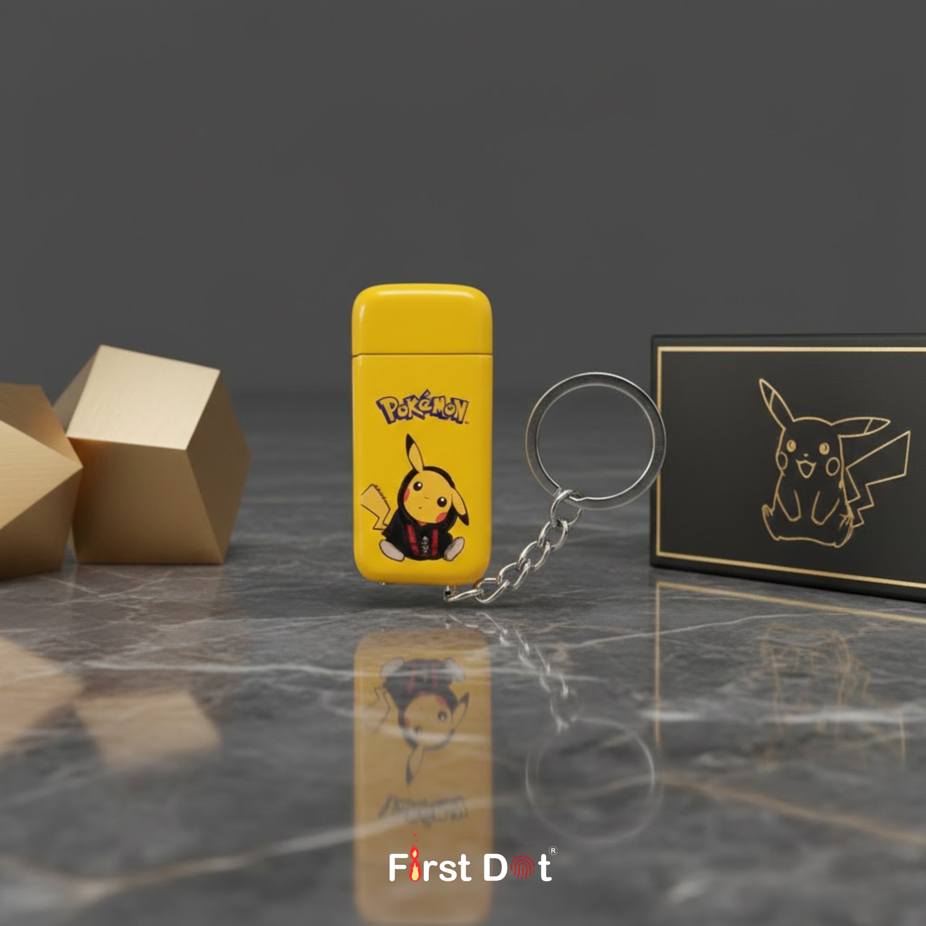 Pikachu Keychain Cigarette Lighter – Windproof