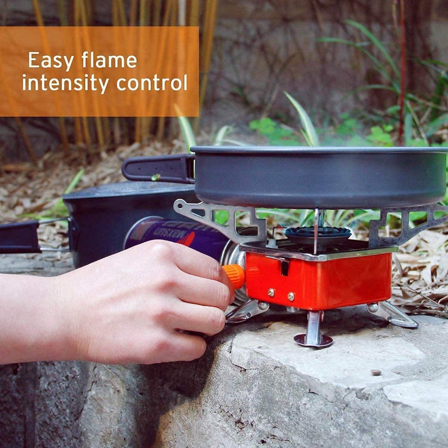 Camping Stove For Outdoor Cooking | Portable Folding | First Dot