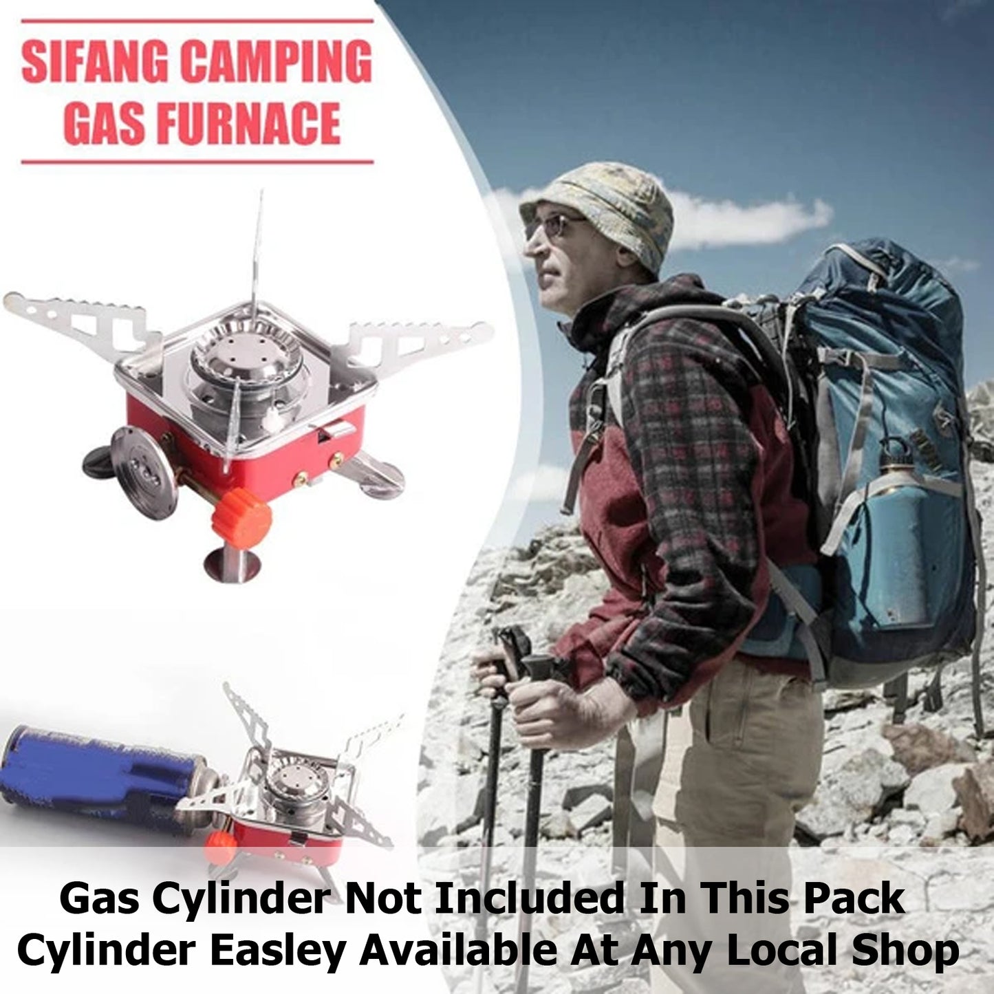 Camping Stove For Outdoor Cooking | Portable Folding | First Dot
