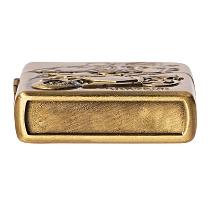 Roadster Motor Cycle Embossed Premium Refillable Cigarette Lighter – Perfect for Gifting | First Dot