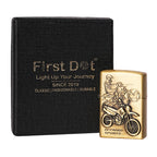 Off Road Bike Embossed Cigarette Lighter – Perfect for Gifting | First Dot