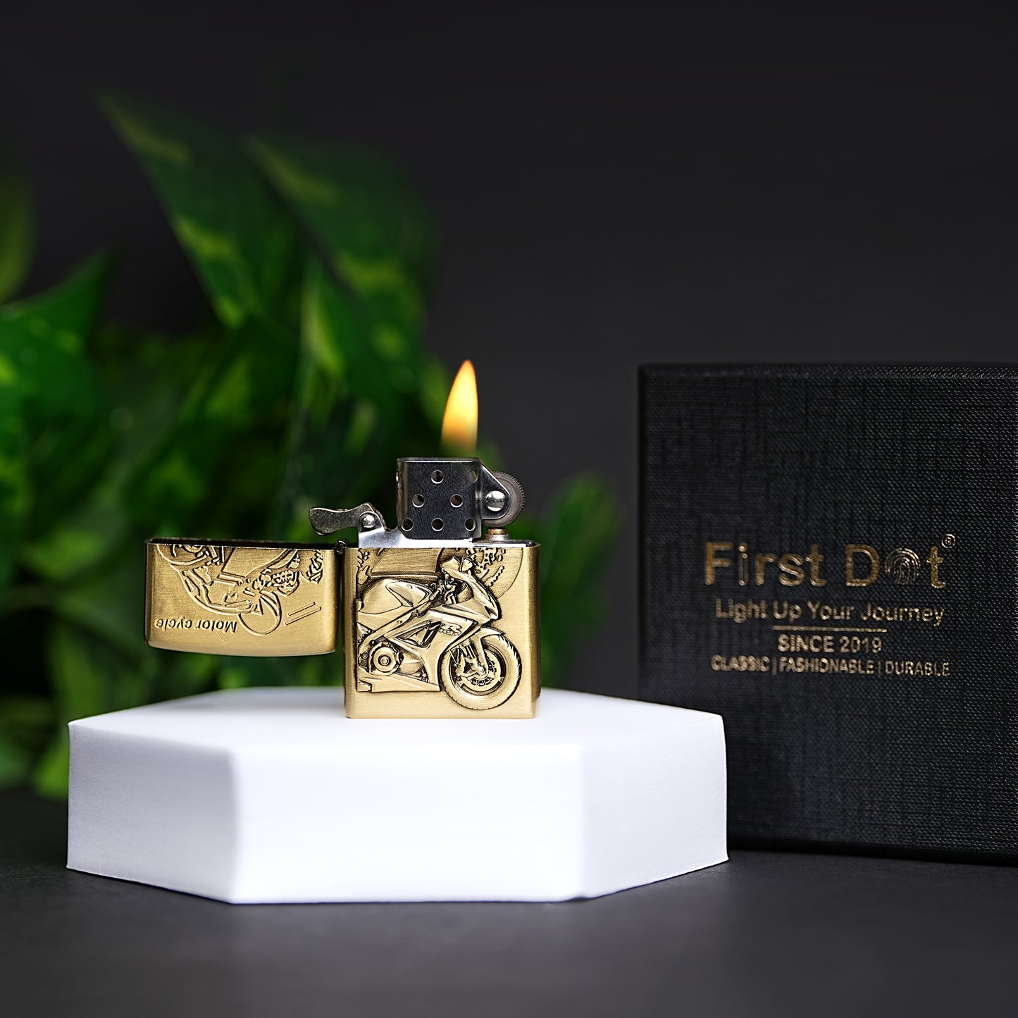 Yamaha R15 V4 Bike Embossed Premium Refillable Cigarette Lighter – Perfect for Gifting | First Dot