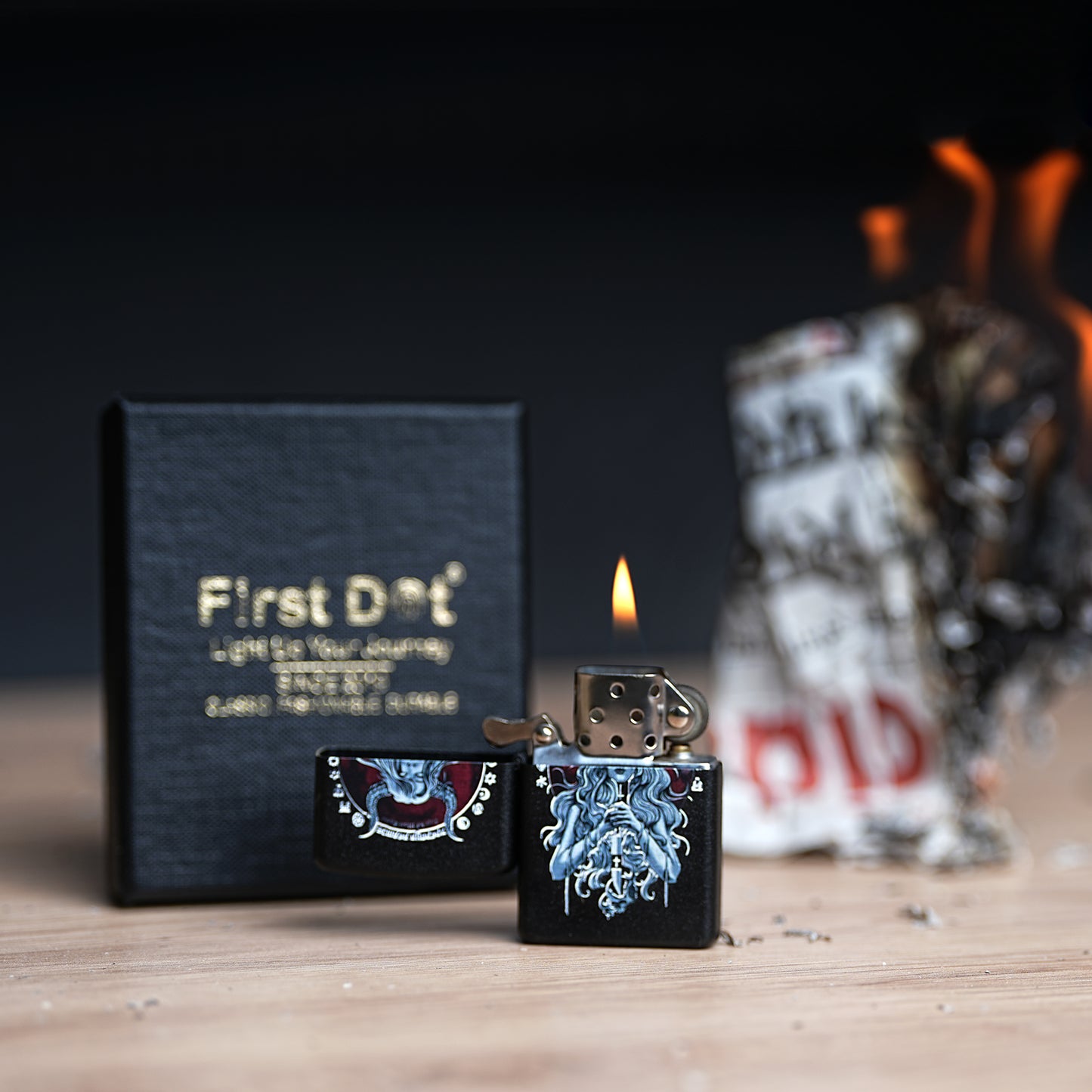 Witch Premium Refillable Cigarette Lighter – Perfect for Gifting | First Dot