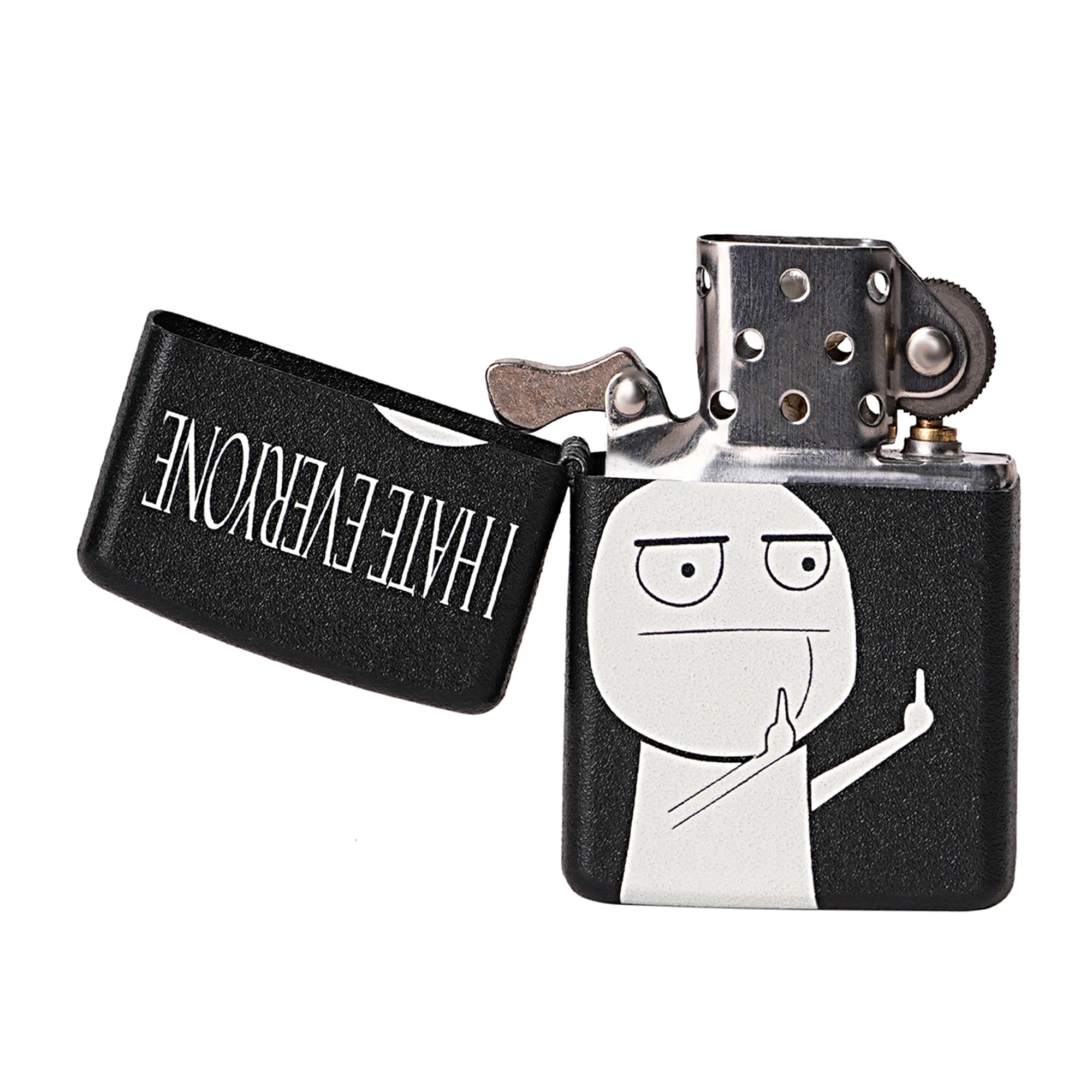 I Hate Everyone Windproof Cigarette Lighter