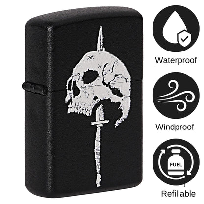 Skull Sword Premium Refillable Cigarette Lighter – Perfect for Gifting | First Dot