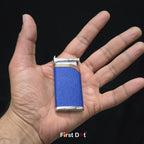 Leather Textured Jet Flame Lighter | Windproof Fancy Cigarette Lighter