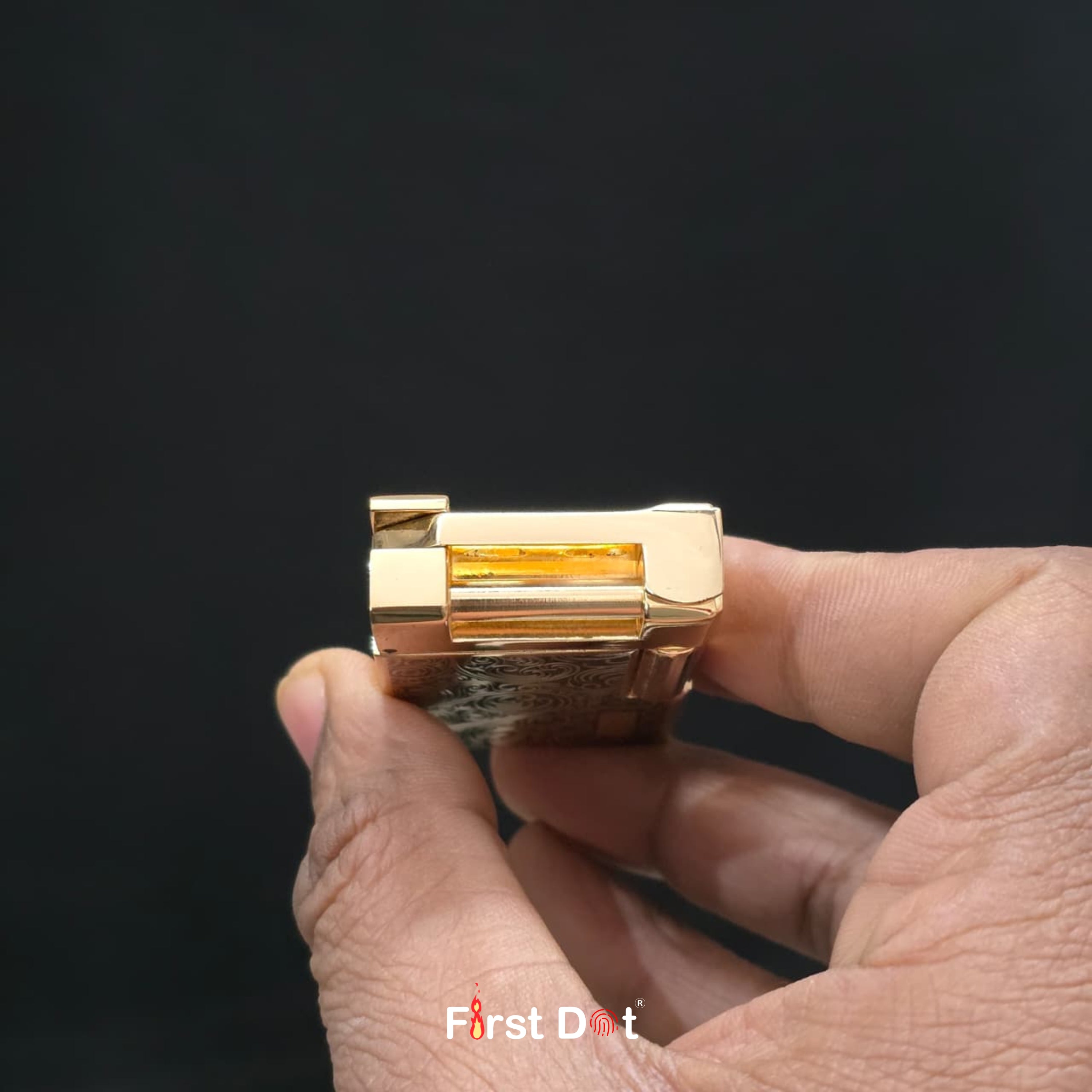 CALIBER™ Premium Vintage Cigarette Lighter – Windproof | Refillable