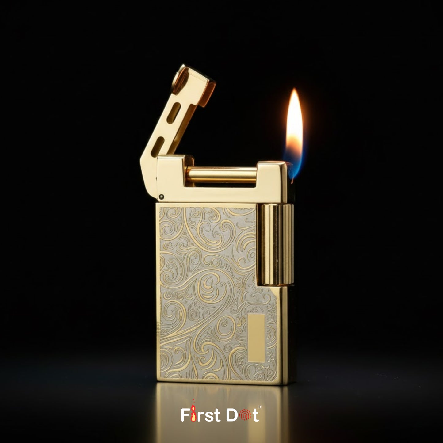 CALIBER Side Slider Butane Gas Lighter