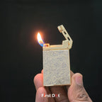 CALIBER™ Premium Vintage Cigarette Lighter – Windproof | Refillable