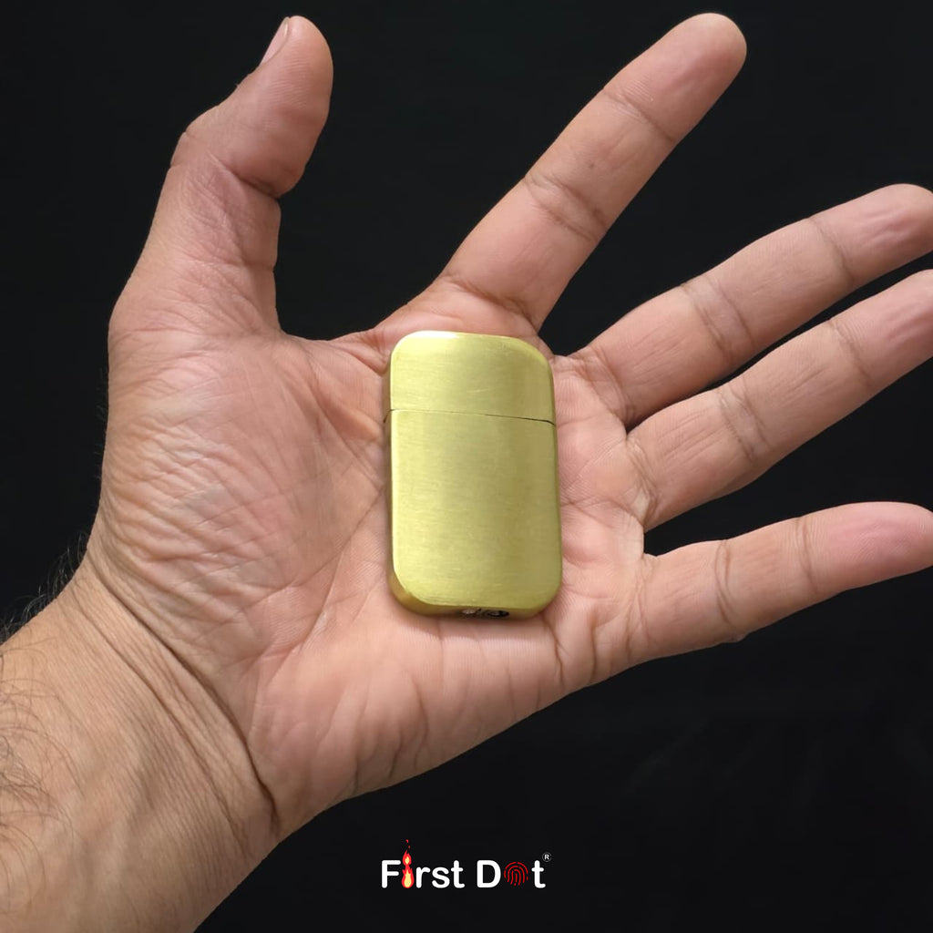 First Dot Angel Rose Jet Flame Gas Lighter