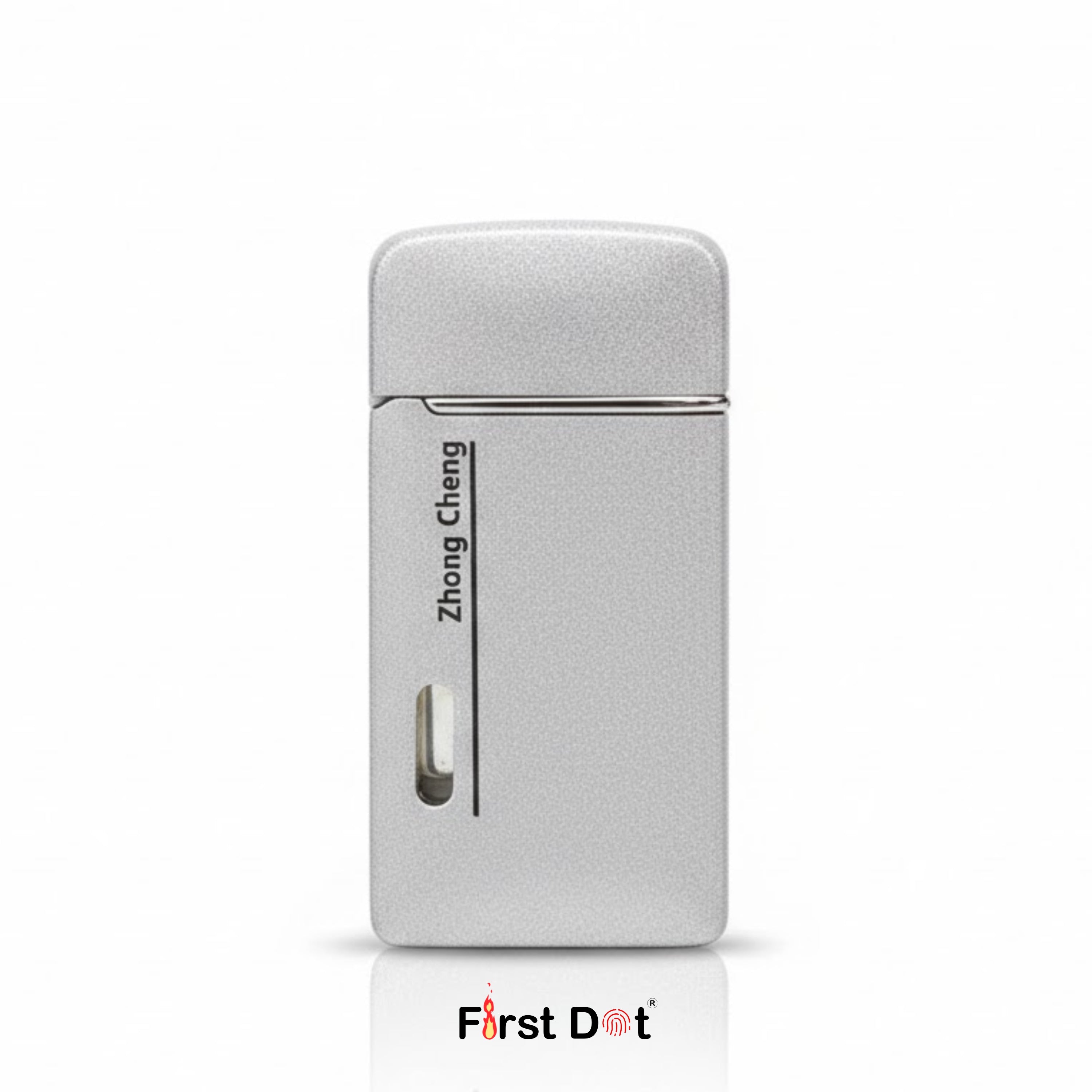 Silver Slim Windproof Jet Lighter – Cool Cigarette Lighter