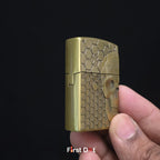 First Dot Skull Skeleton Classic Windproof Lighter | Flip-Top Lighter