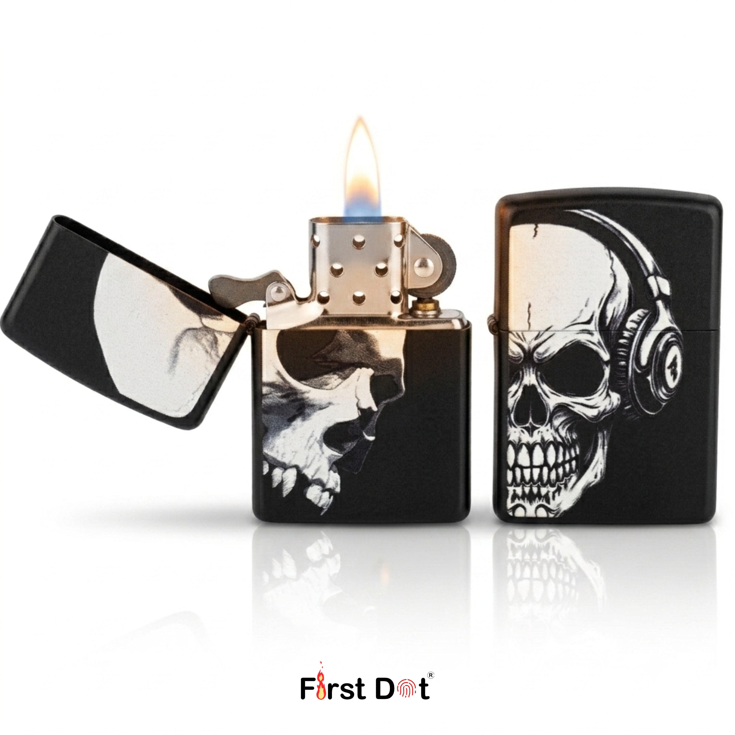 First Dot Skull & Headphone Skull Art Pack of 2