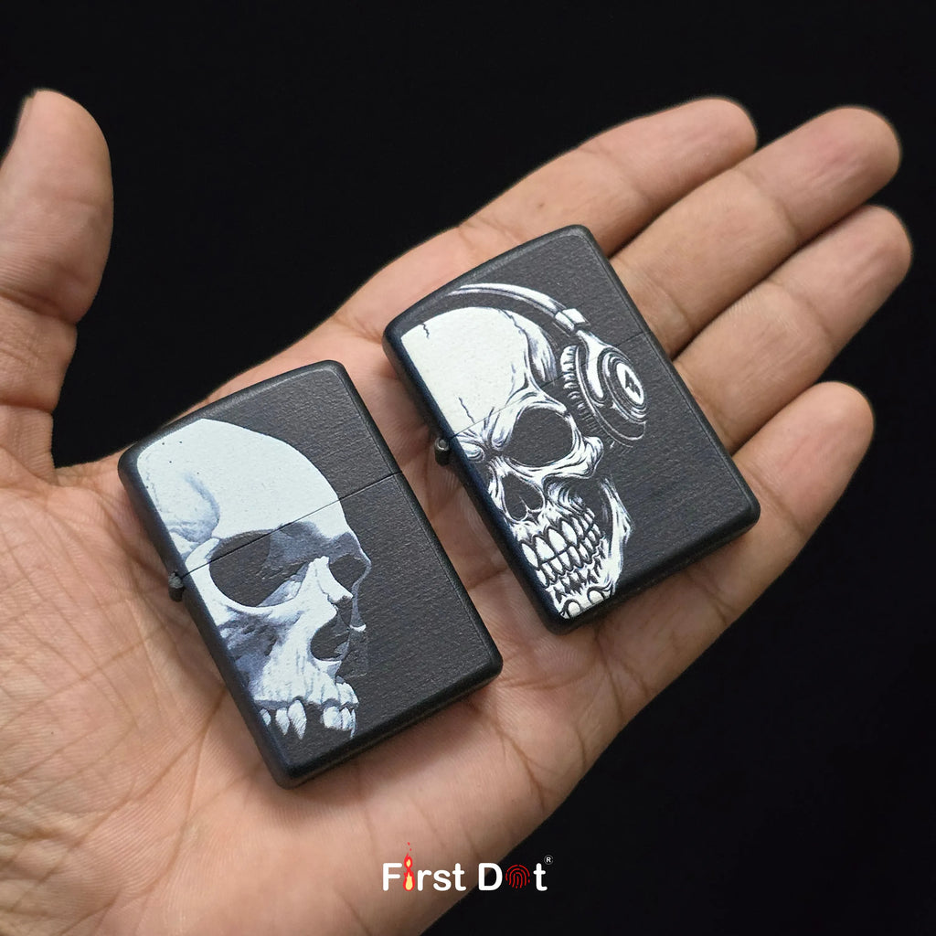 First Dot Skull & Headphone Skull Art Pack of 2